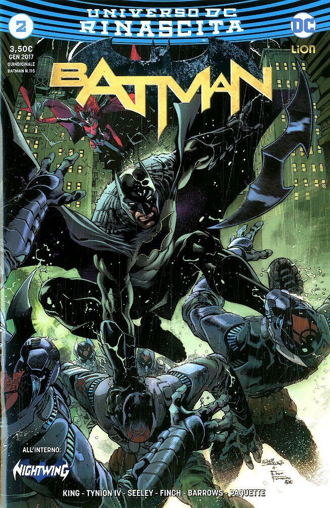 FS- BATMAN UNIVERSO DC RINASCITA 2/70 LOTTO 50 ALBI OFFERTA-- LION- 2017- S- S23