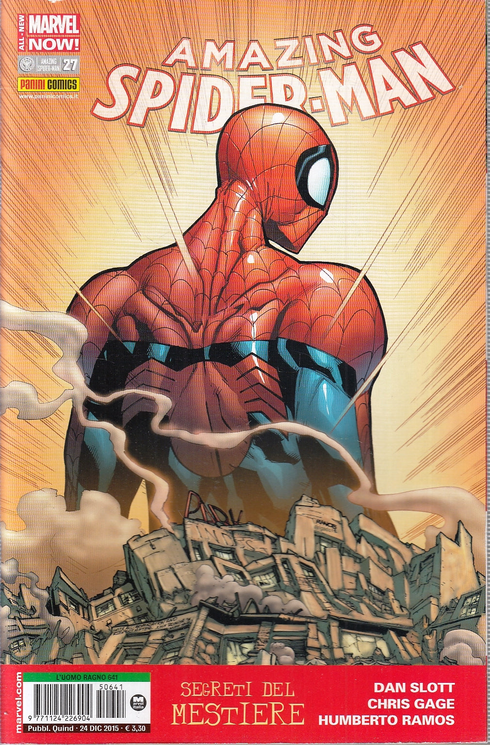 FS- LOTTO AMAZING SPIDER-MAN 20/27 7 ALBI OFFERTA -- PANINI -- S - A24