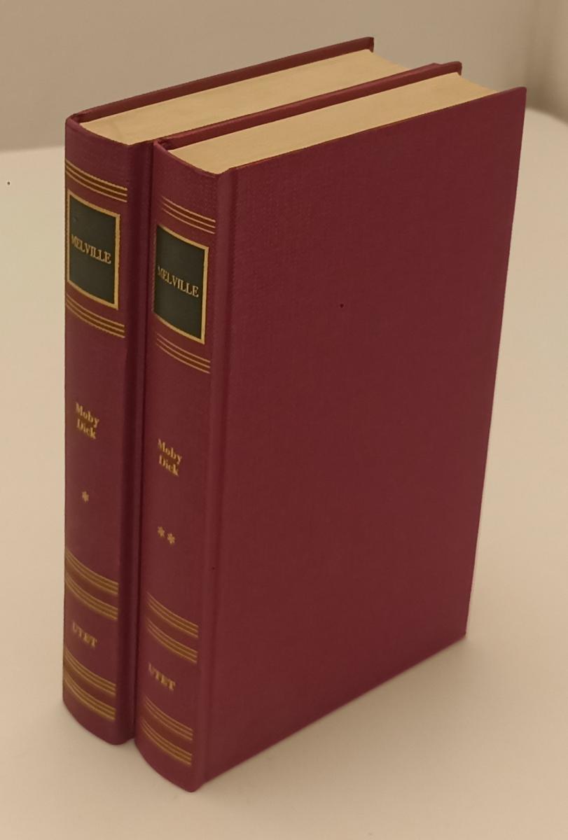 LN2- MOBY DICK 2 VOLUMI- MELVILLE - I GRANDI SCRITTORI STRANIERI UTET - C - XFS