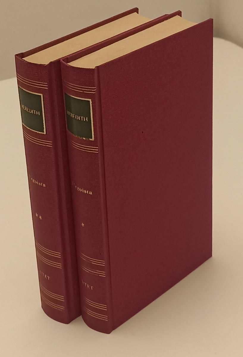 LN2- L'EGOISTA 2 VOLUMI - MEREDITH - I GRANDI SCRITTORI STRANIERI UTET - C- XFS