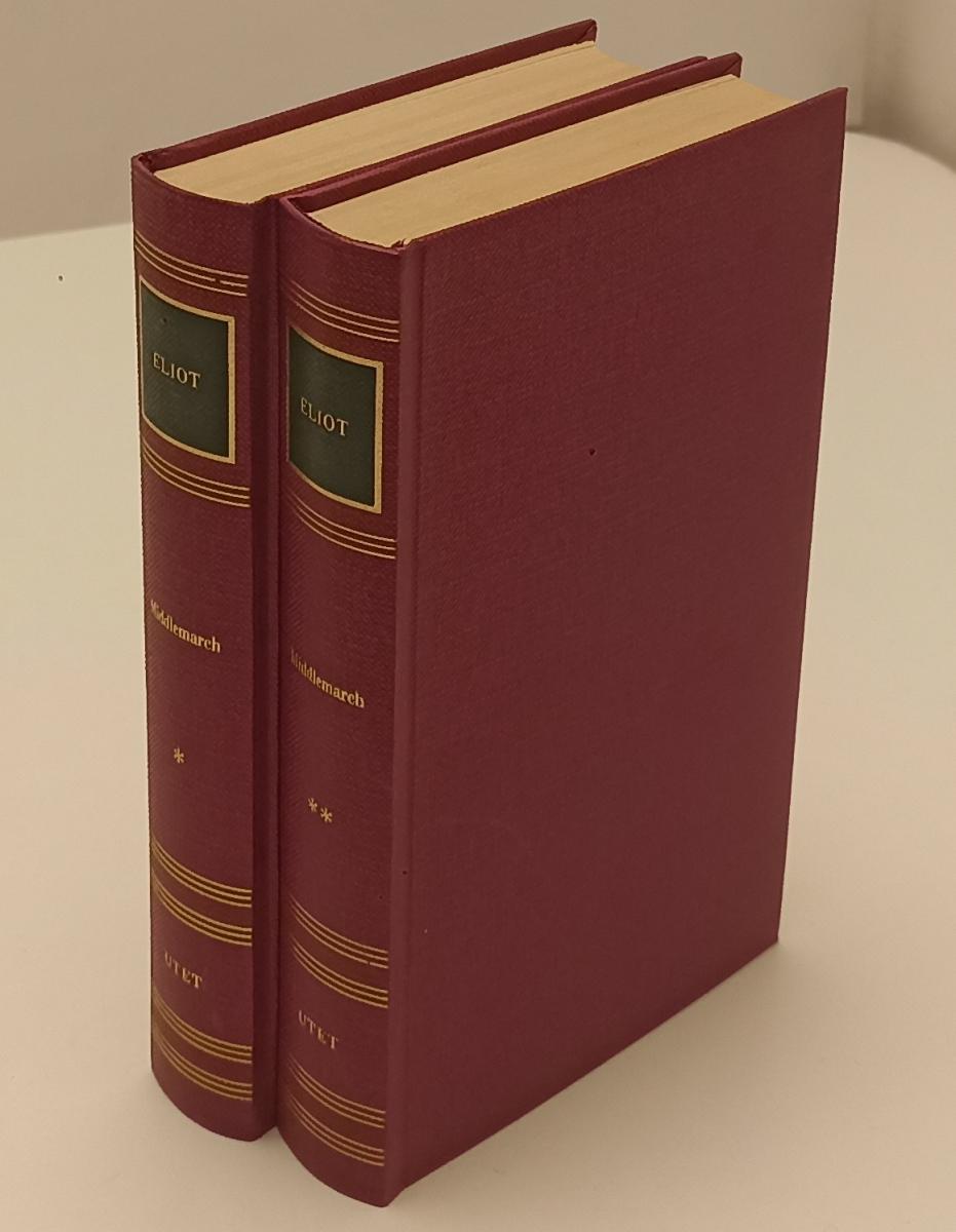 LN2- MIDDLEMARCH 2 VOLUMI - ELIOT - I GRANDI SCRITTORI STRANIERI UTET - C - XFS