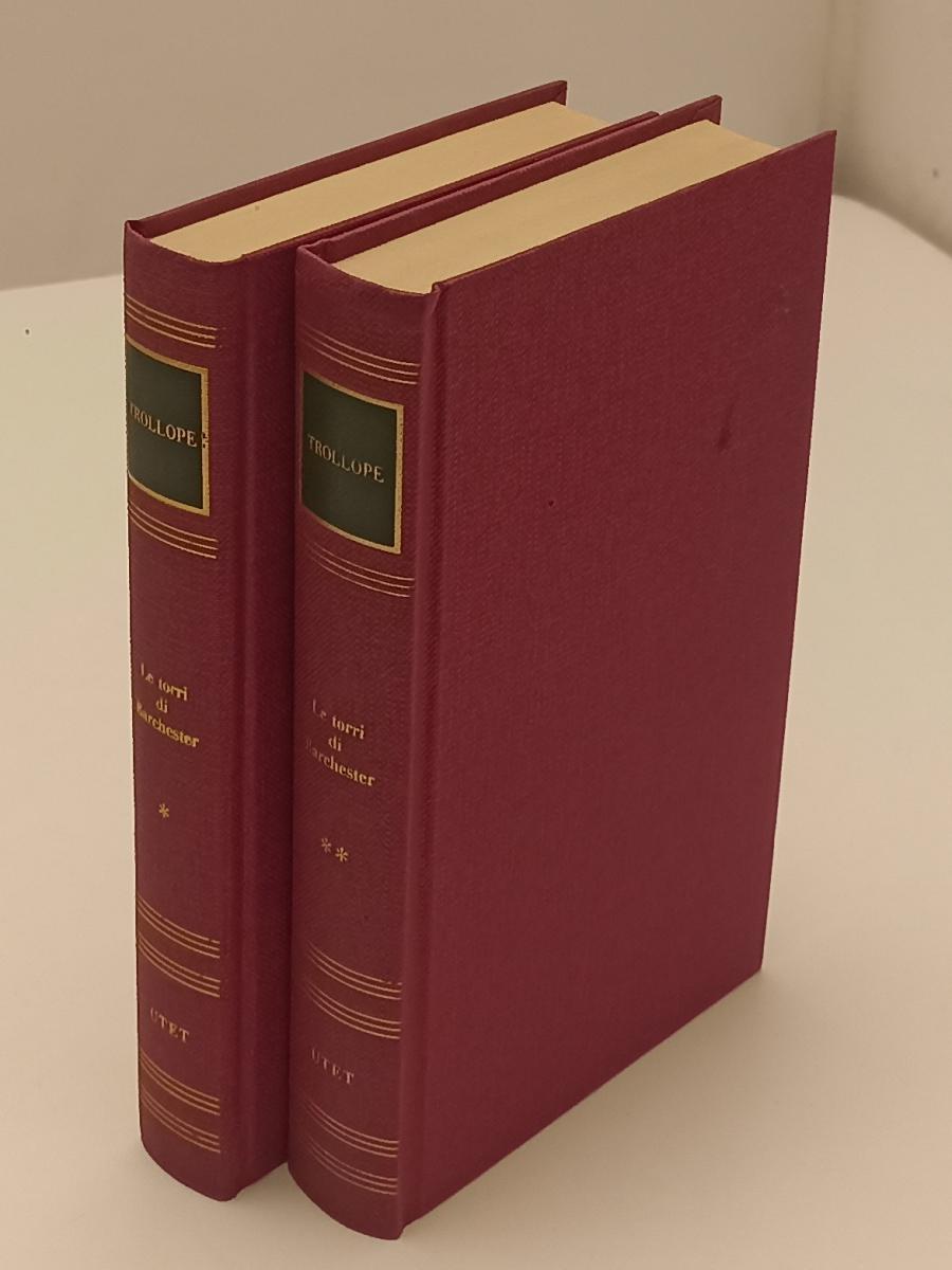 LN2- LE TORRI DI BARCHESTER 2 VOLUMI- TROLLOPE- SCRITTORI STRANIERI UTET- C- XFS