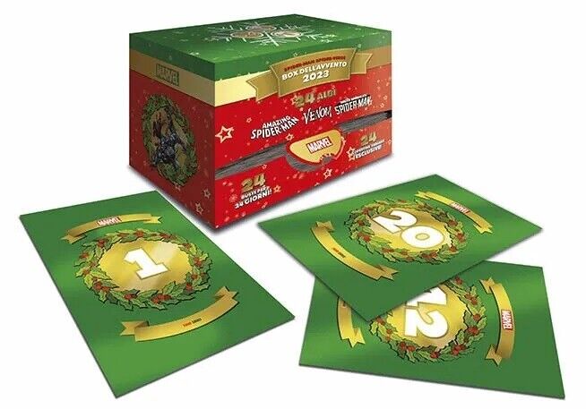 FS- BOX DELL'AVVENTO 2023 SPIDER-MAN SPIDER-VERSE NUOVO - PANINI - B24