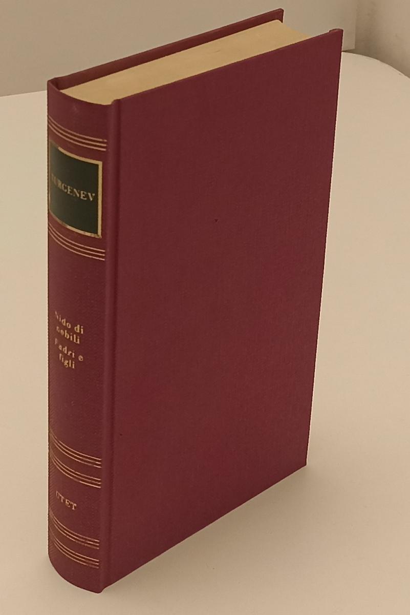 LN2- NIDO DI NOBILI PADRI E FIGLI - TURGENEV - SCRITTORI STRANIERI UTET - C- XFS
