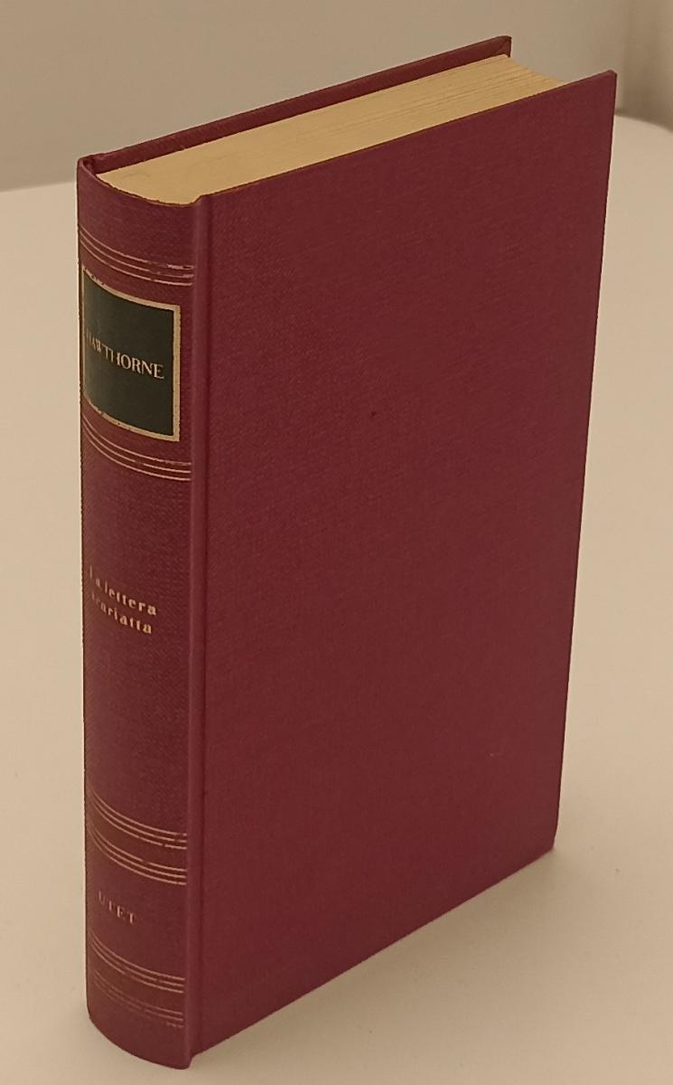 LN2- LA LETTERA SCARLATTA - HAWTHORNE- I GRANDI SCRITTORI STRANIERI UTET- C- XFS