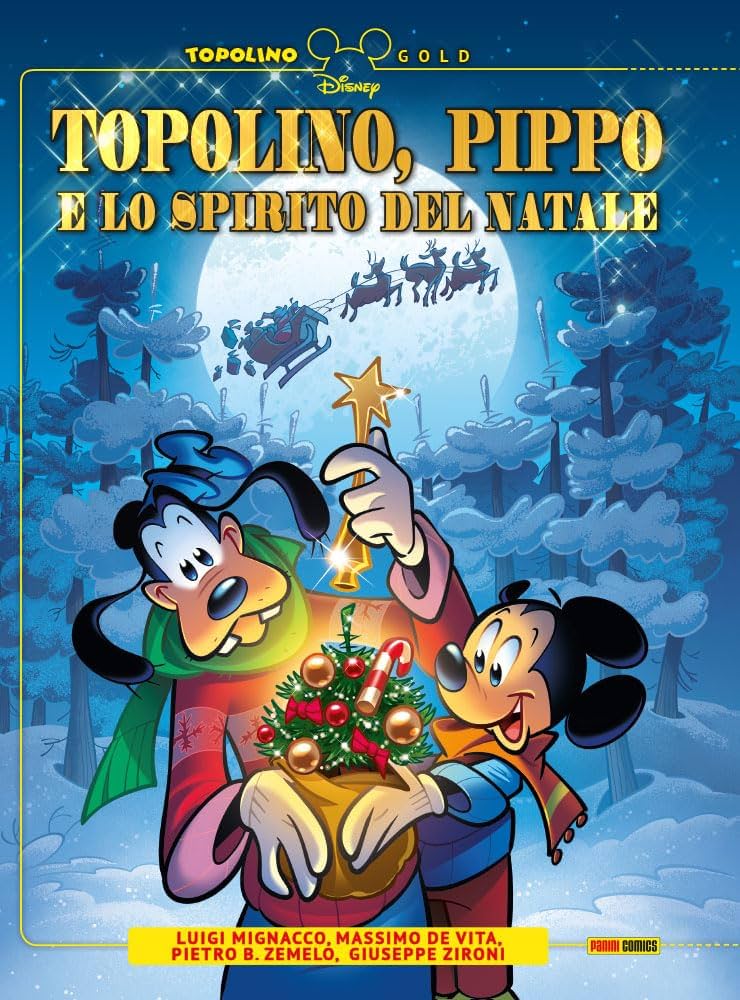 FD- TOPOLINO PIPPO E LO SPIRITO DEL NATALE CON TAVOLA- PANIN DISNEY- 2023- C-C24