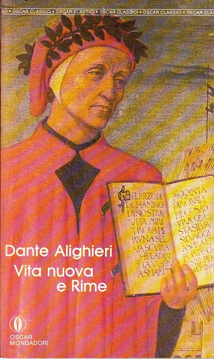 LN2- VITA NUOVA E RIME - DANTE ALIGHIERI - OSCAR MONDADORI CLASSICI - B - XFS