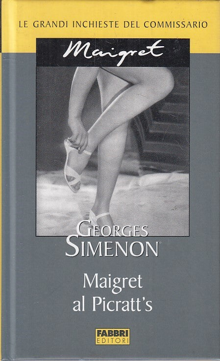 LN2- INCHIESTE COMMISSARIO MAIGRET AL PICRATT'S - SIMENON - FABBRI - JXS178