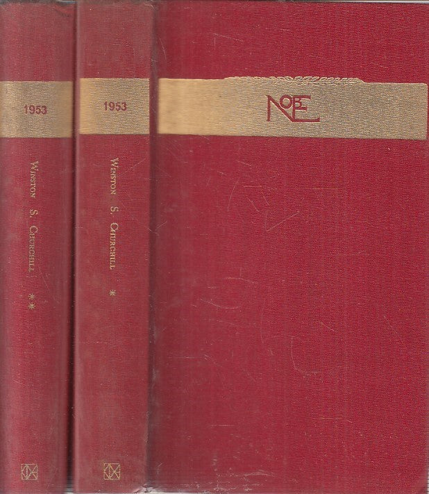 I NOBEL 1953 WINSTON S. CHURCHILL 2 VOLL.- CLUB DEGLI EDITORI - CS - JXS196