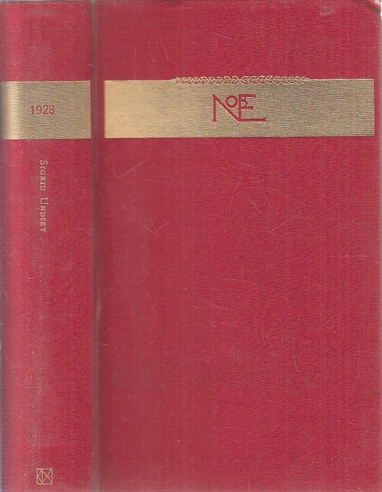 LN2- I NOBEL 1928 SIGRID UNDSET - CLUB DEGLI EDITORI - CS - JXS197