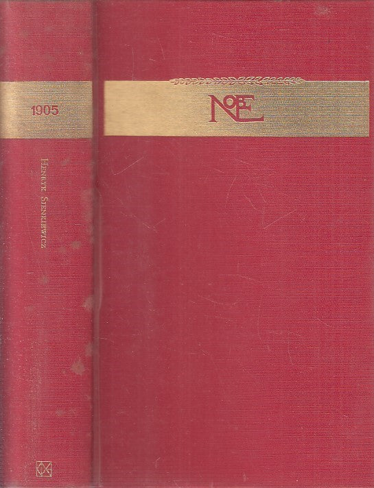 LN2- I NOBEL 1905 HENRYK SIENKIEWICZ - CLUB DEGLI EDITORI - CS - JXS198