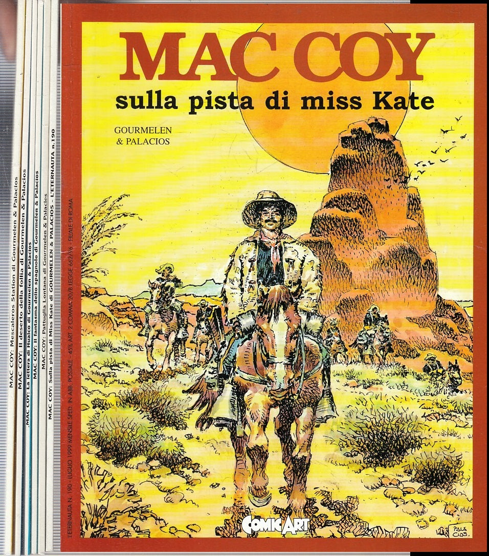 FZ- MAC COY 6 VOLUMI L'ETERNAUTA- GOURMELEN PALACIOS- COMIC ART- 1994/1999-B-D24