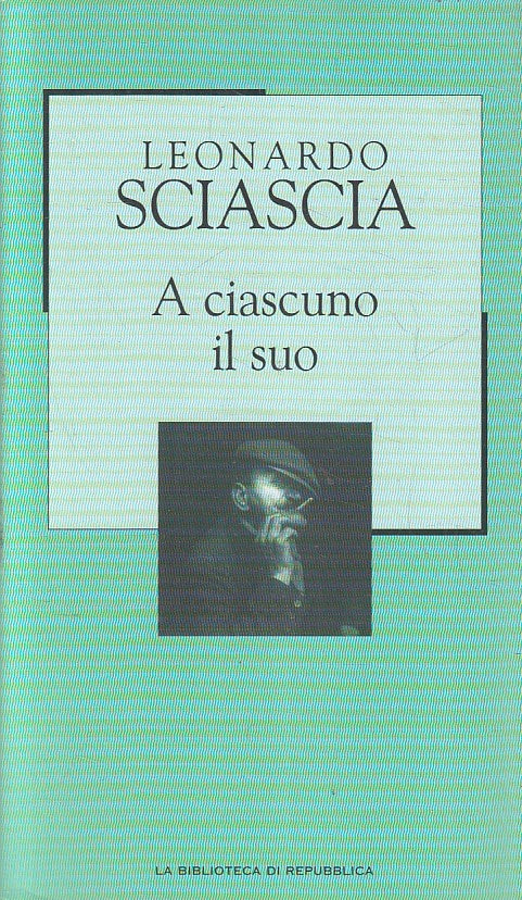 LN2- BIBLIOTECA REPUBBLICA NOVECENTO N.30 A CIASCUNO IL SUO- SCIASCIA- CS-JXS206