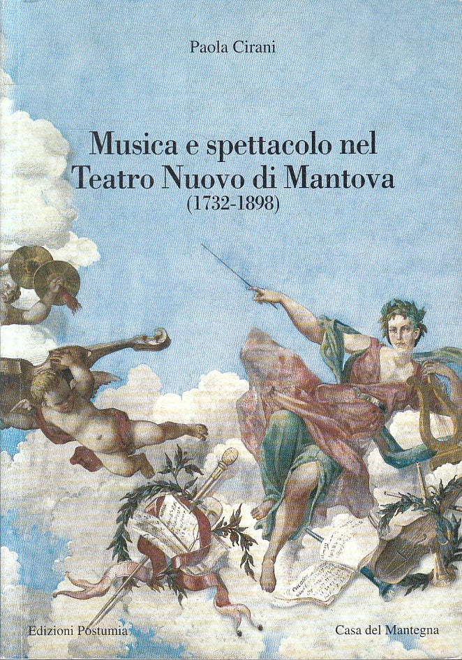LT- MUSICA E SPETTACOLO TEATRO NUOVO MANTOVA - PAOLA CIRANI- POSTUMIA- B- YFS592