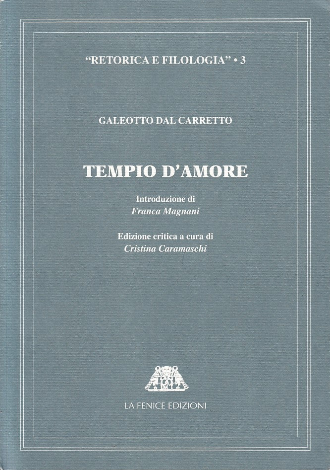 LS- TEMPIO D'AMORE - GALEOTTO DAL CARRETTO - LA FENICE --- 1997 - B - YFS596