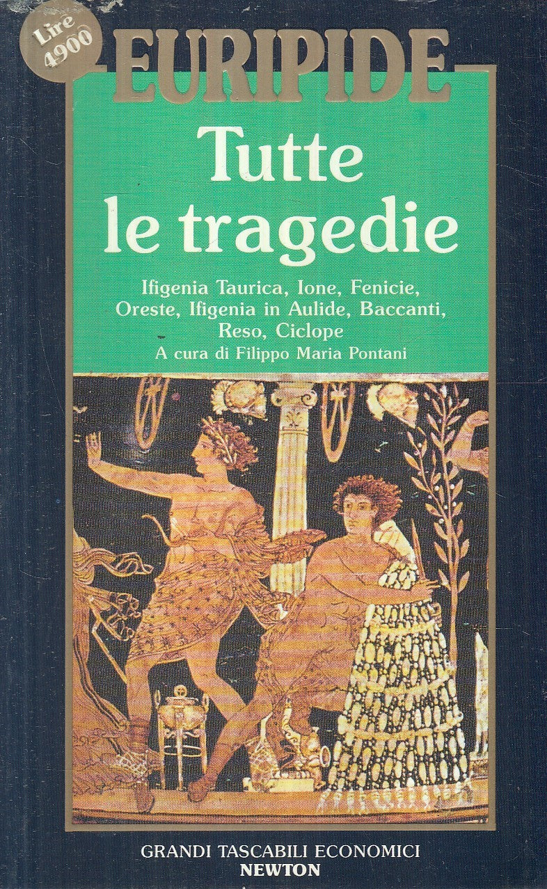 LN2- TUTTE LE TRAGEDIE 2 - EURIPIDE - GRANDI TASCABILI ECONOMICI NEWTON - JXS258