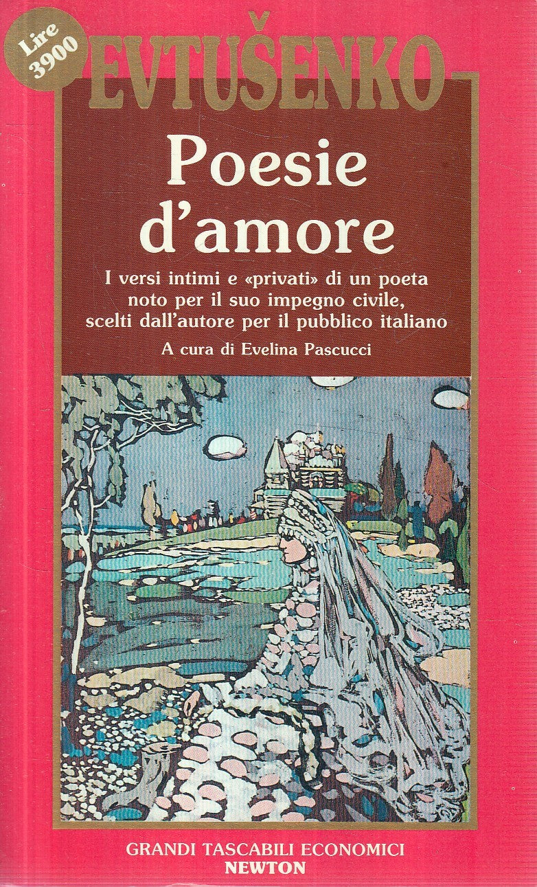 POESIE D'AMORE - EVTUSENKO - GRANDI TASCABILI ECONOMICI NEWTON - JXS259