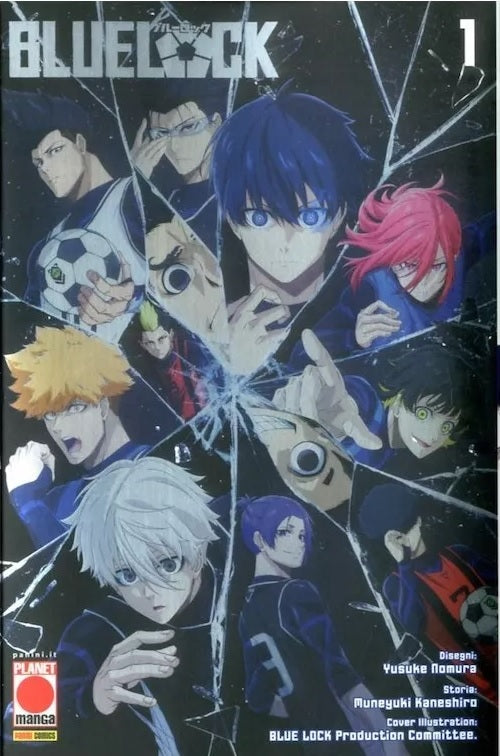 FM- BLUE LOCK 1 VARIANT CRUNCHYROLL - PANINI PLANET MANGA - 2024 - B - Q24
