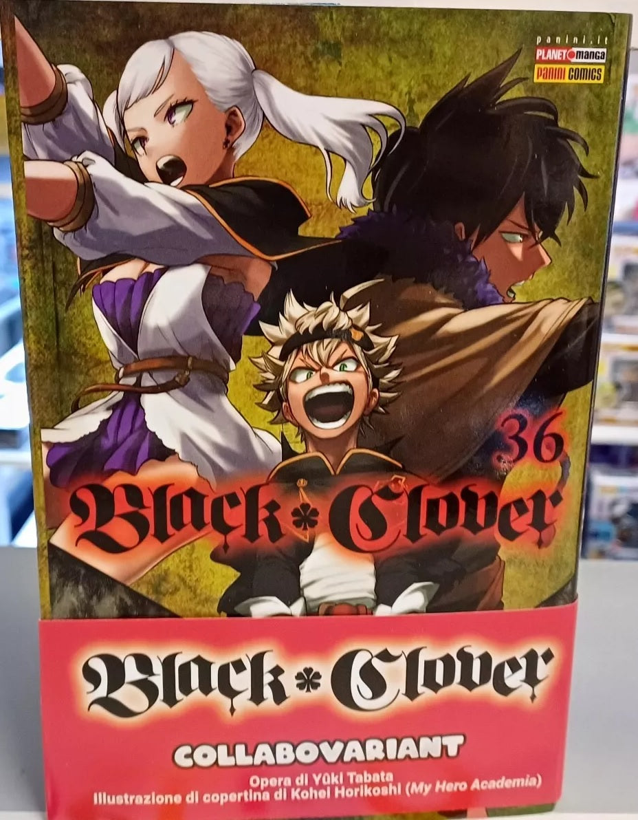 FM- BLACK CLOVER 36 COLLABO VARIANT COLLABOVARIANT - PLANET MANGA - 2024 - Q24