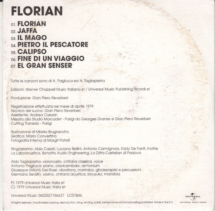 MCD- CD LE ORME FLORIAN UNIVERSAL - ZCD5