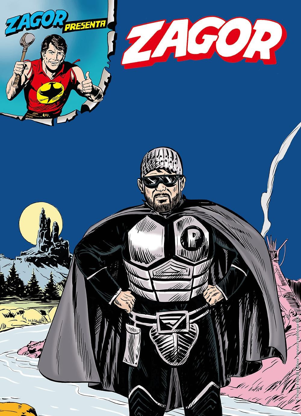 FB- ZAGOR PRESENTA LILLO VARIANT LENTICOLARE LUCCA -- BONELLI - 2024 - B - Q24