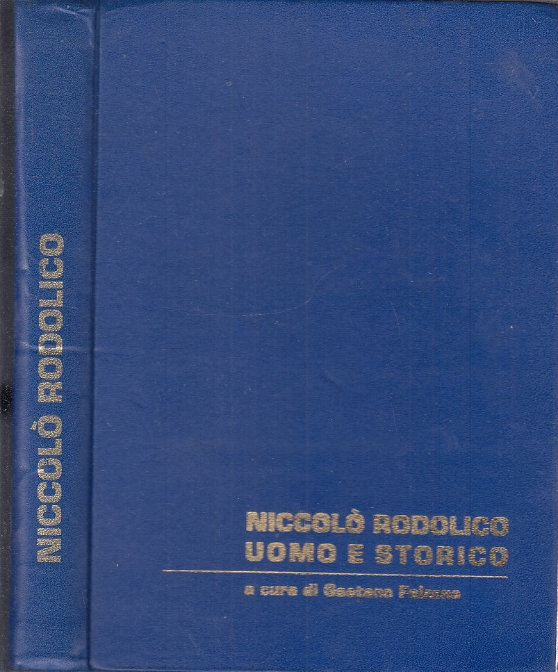 LS- NICCOLO' RODOLICI UOMO E STORICO -- RISORGIMENTO SICILIA --- 1972- C- ZFS176