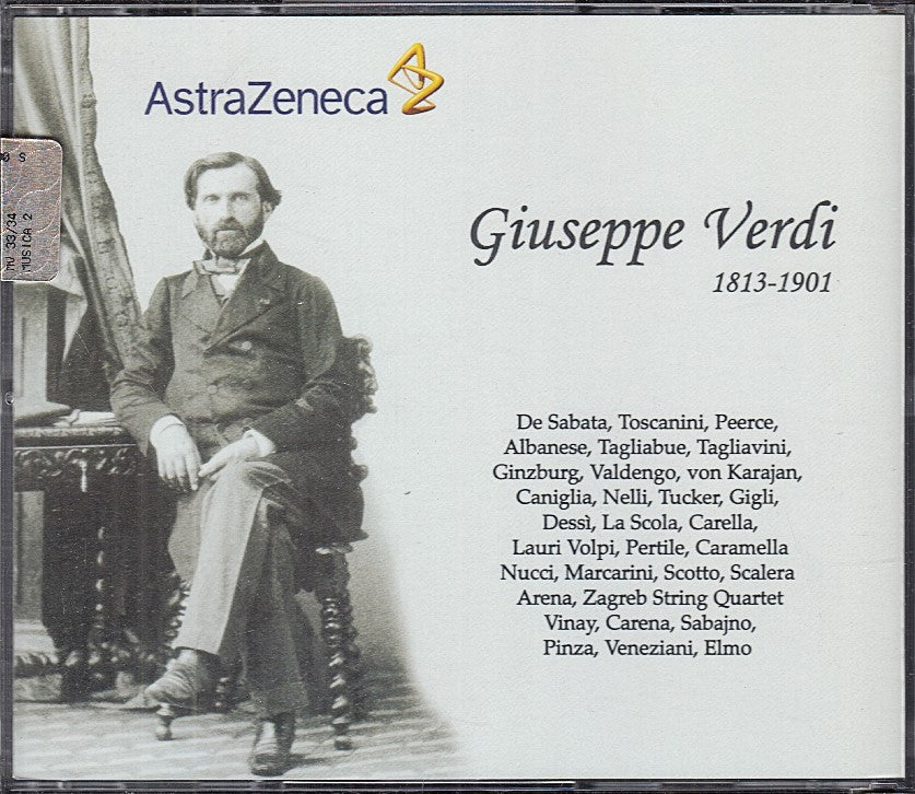 MCD- CD VIVA VERDI ASTRA ZENECA BOX 2 CD - ZCD5