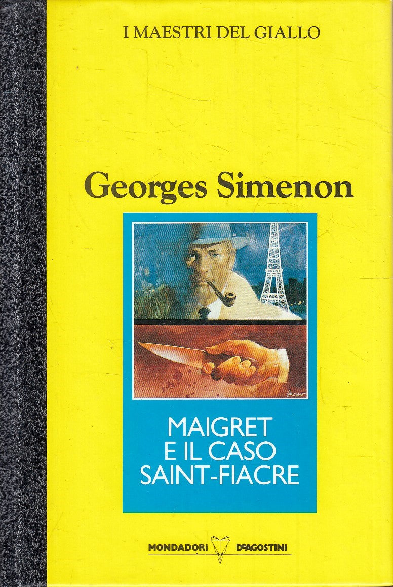 MAESTRI GIALLO MAIGRET CASO SAINT FIACRE- SIMENON- MONDADORI DeA- C- JXS264