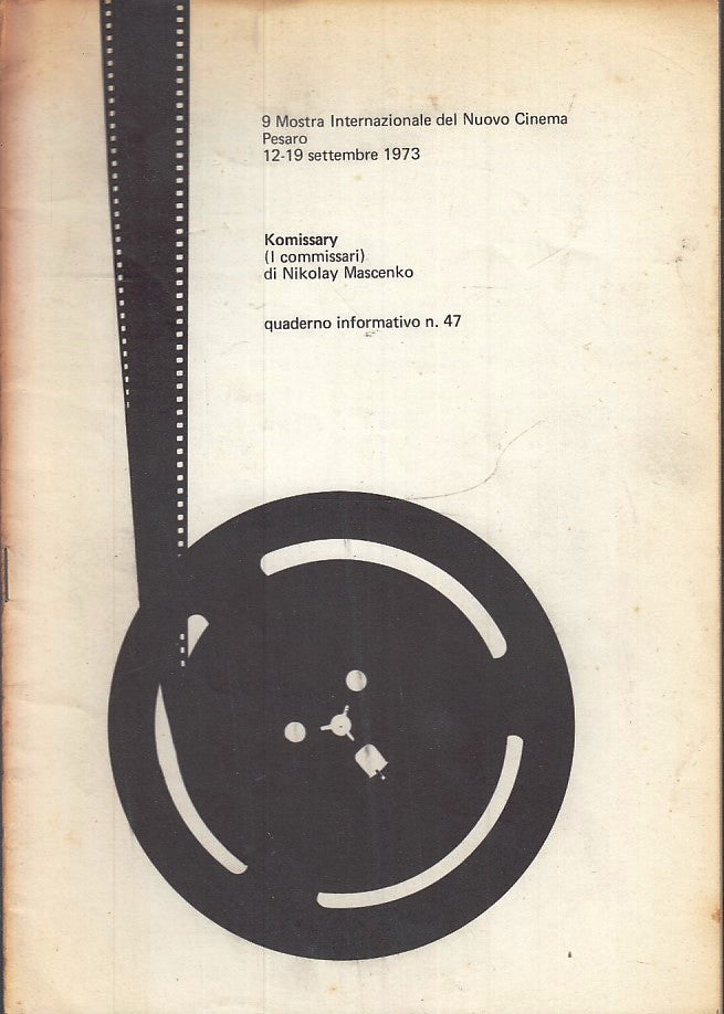 LW- 9 MOSTRA INTERNAZIONALE NUOVO CINEMA PESARO 1973 47 NIKOLAY MASCENKO- ZFS146