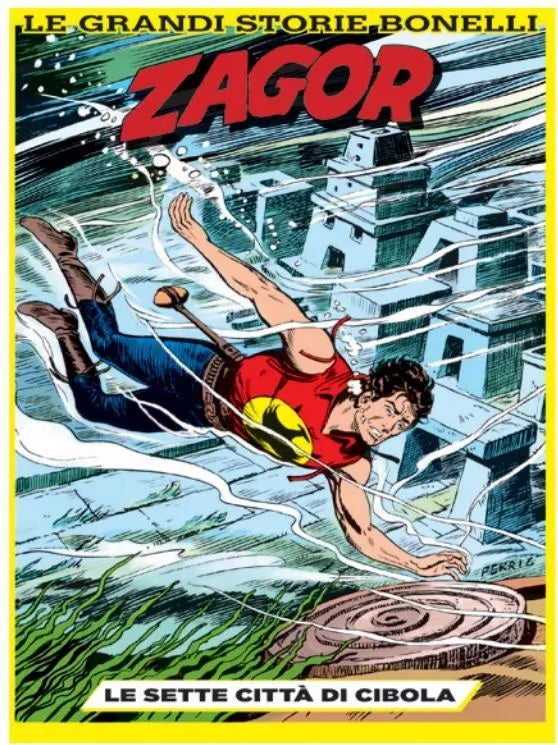 FB- LE GRANDI STORIE BONELLI N.9 ZAGOR SETTE CITTA' DI CIBOLA--- 2023- B- A25