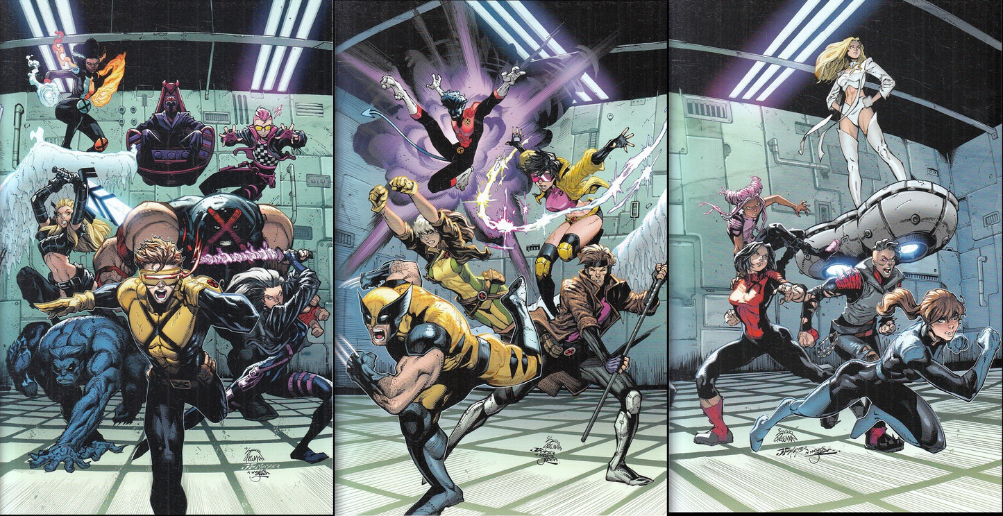 FS- X-MEN 1/419 2/420 ECCEZIONALI X-MEN 1 VARIANT COMPONIBILE STEGMAN PANINI-B25