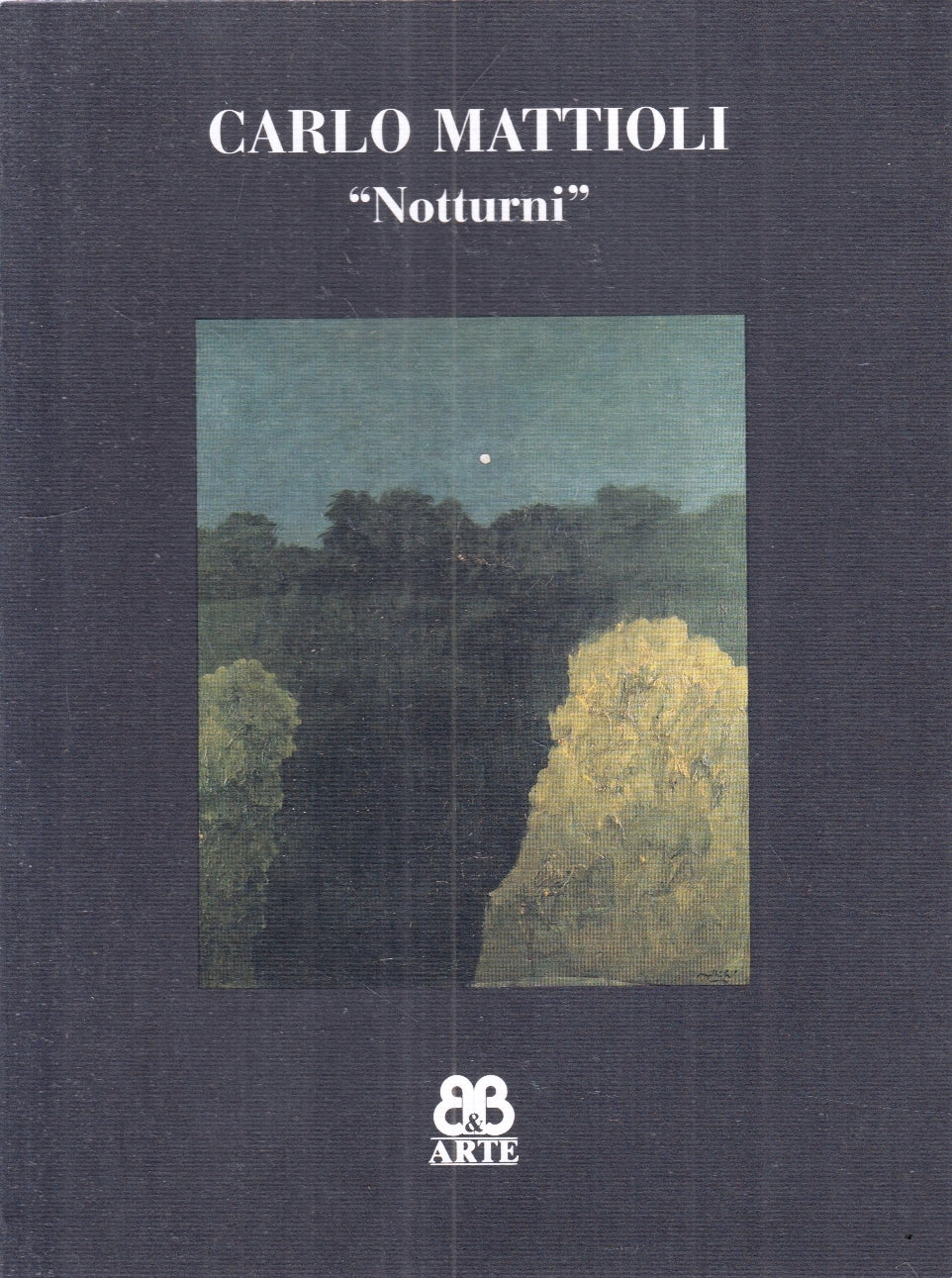 LT- CARLO MATTIOLI NOTTURNI CATALOGO MOSTRA- TASSI- B&B ARTE--- 1997- B- ZFS182