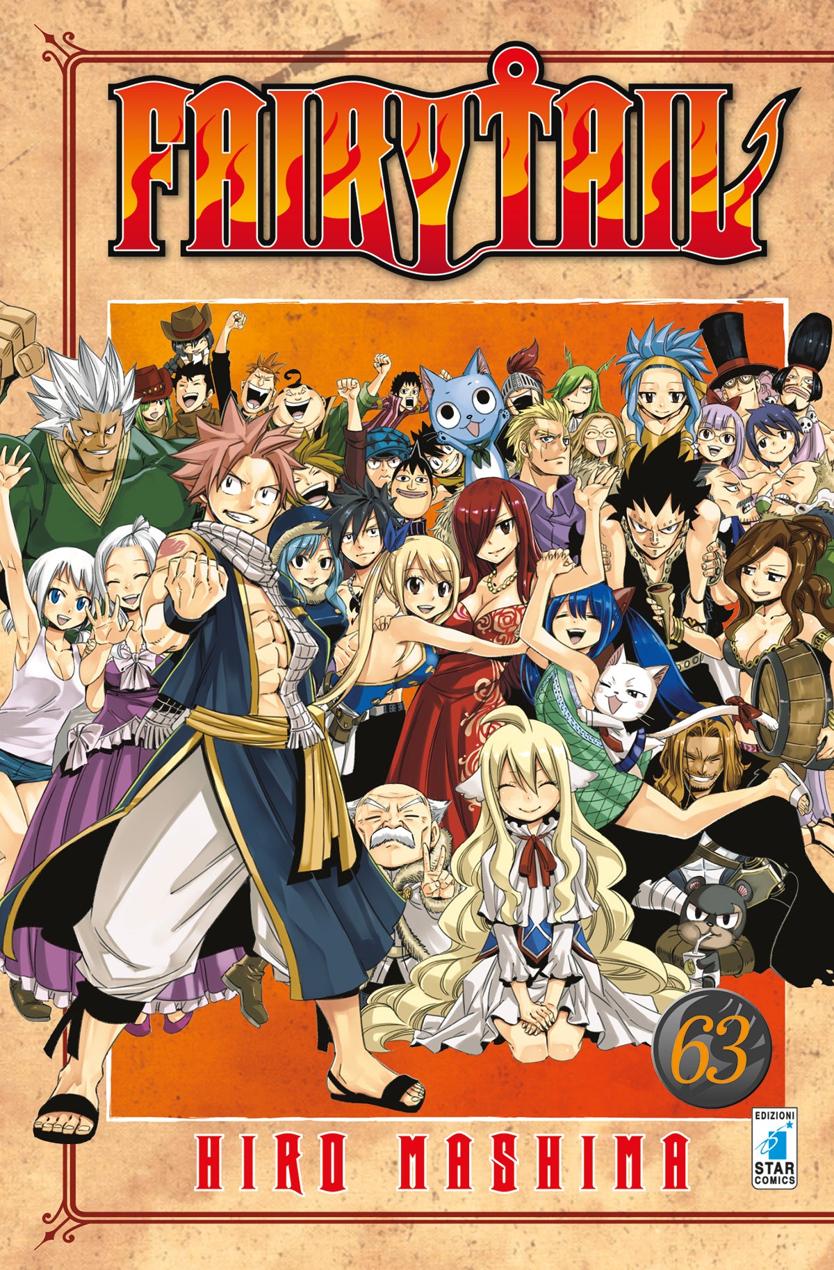 FM- LOTTO FAIRY TAIL 25/63 PRIMA EDIZIONE 39 NUMERI NUOVI-- STAR COMICS-- B- B25