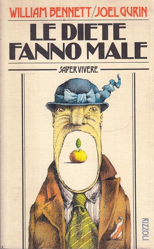 LZ- LE DIETE FANNO MALE - WILLIAM BENNETT JOEL GURIN- RIZZOLI--- 1983- B- YFS333