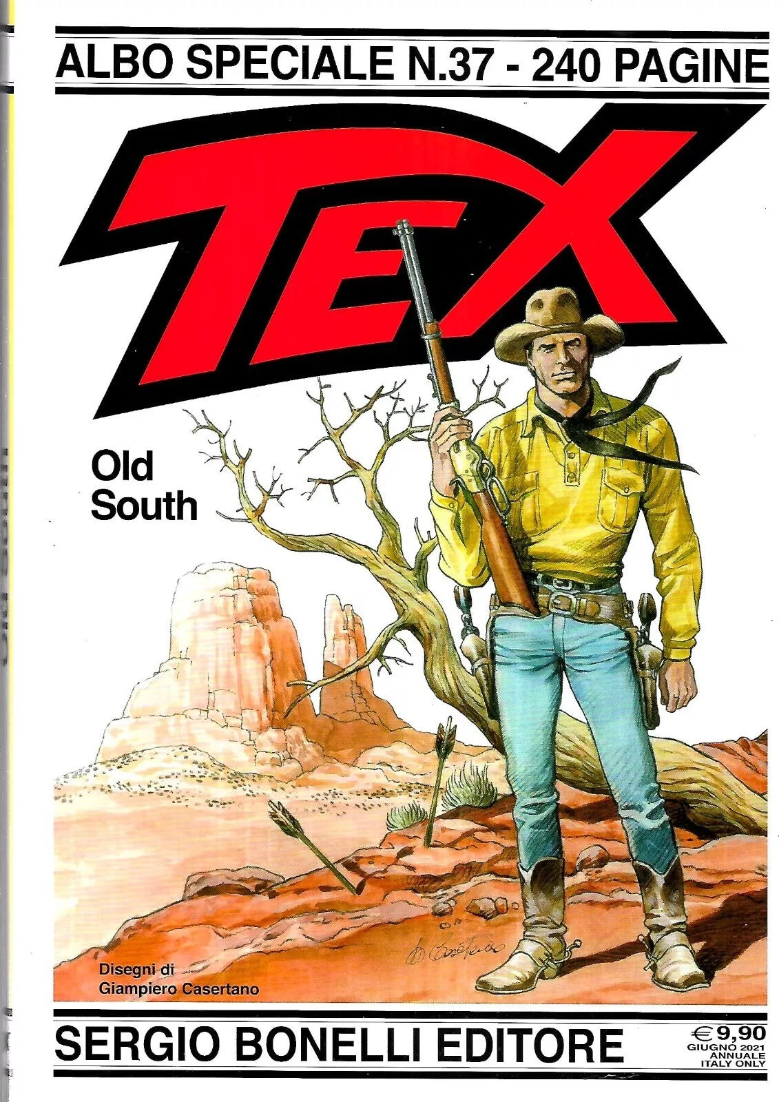 FB- TEX SPECIALE TEXONE N.37 OLD SOUTH -- BONELLI - 2021 - B - C23