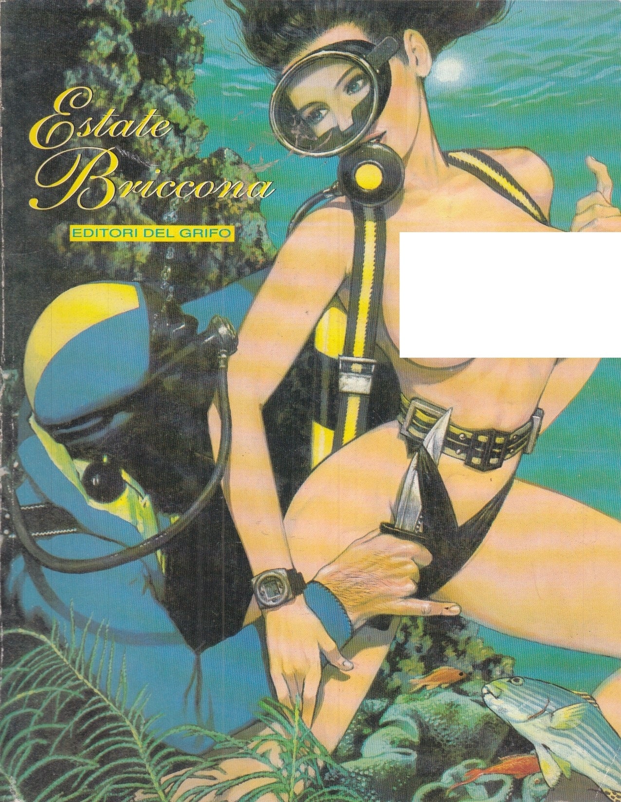 FP- ESTATE BRICCONA RACCONTI EROTICI A FUMETTI - EDITORI DEL GRIFO- 1993- B- B25