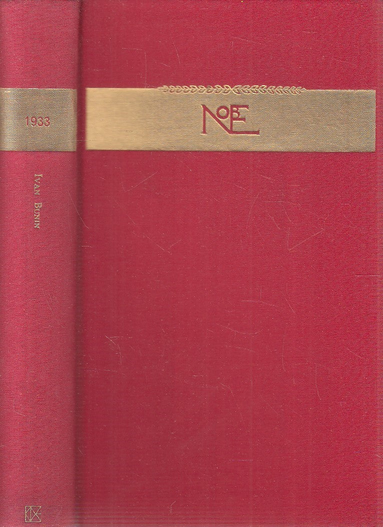 LN2- I NOBEL 1933 IVAN BUNIN SENZA ACETATO - CDE - C - JXS276