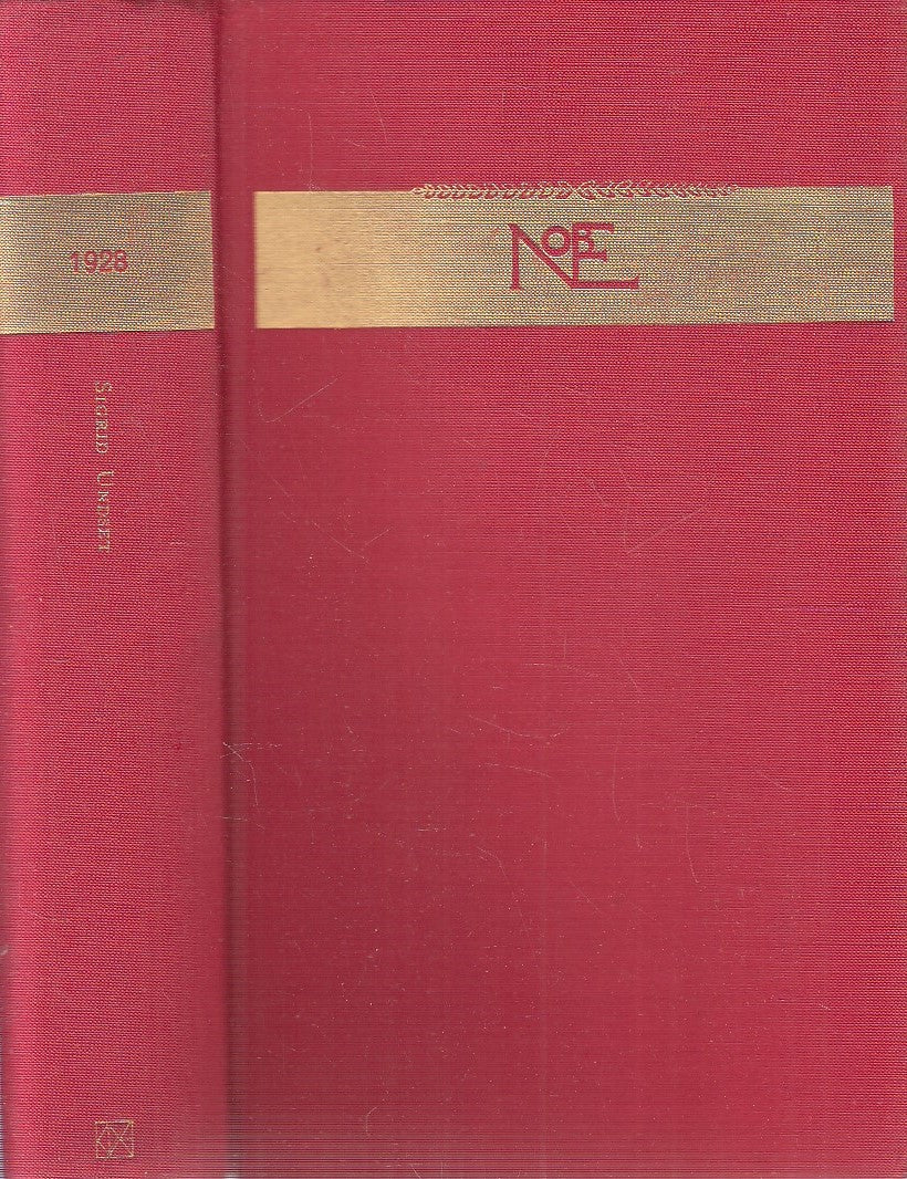 I NOBEL 1928 SIGRID UNDSET SENZA ACETATO - CDE - C - JXS276