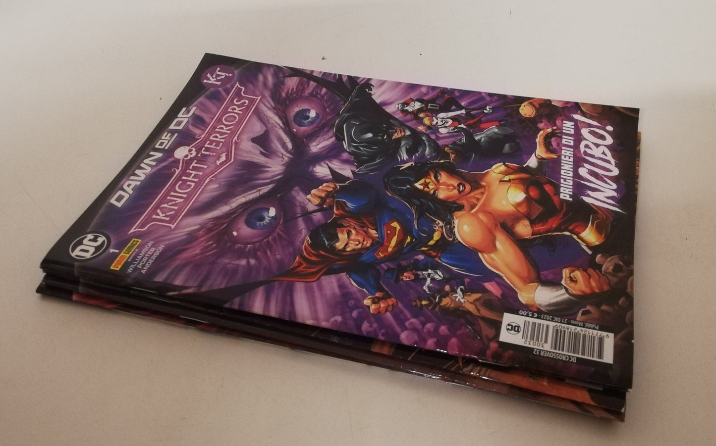 FS- KNIGHT TERRORS 1/4 COMPLETA DC - PANINI - 2023 - C25