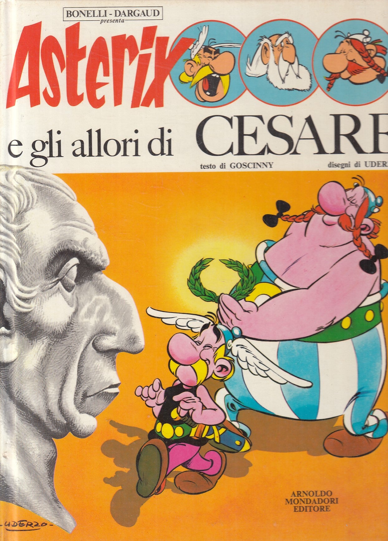 FC- ASTERIX E GLI ALLORI DI CESARE- GOSCINNY- MONDADORI GLI ALBI 7- 1984- C- C25
