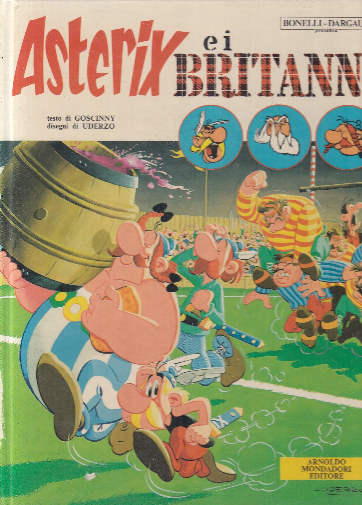 FC- ASTERIX E I BRITANNI - GOSCINNY UDERZO - MONDADORI GLI ALBI 20- 1986- C- C25