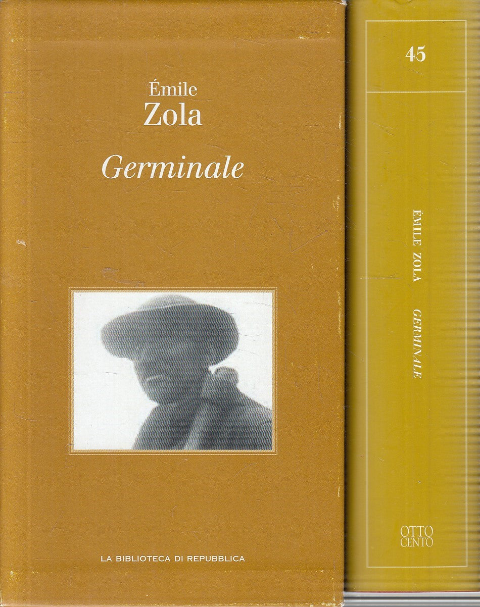 LN2- BIBLIOTECA REPUBBLICA OTTOCENTO 45 EMILE ZOLA GERMINALE - CS - JXS289