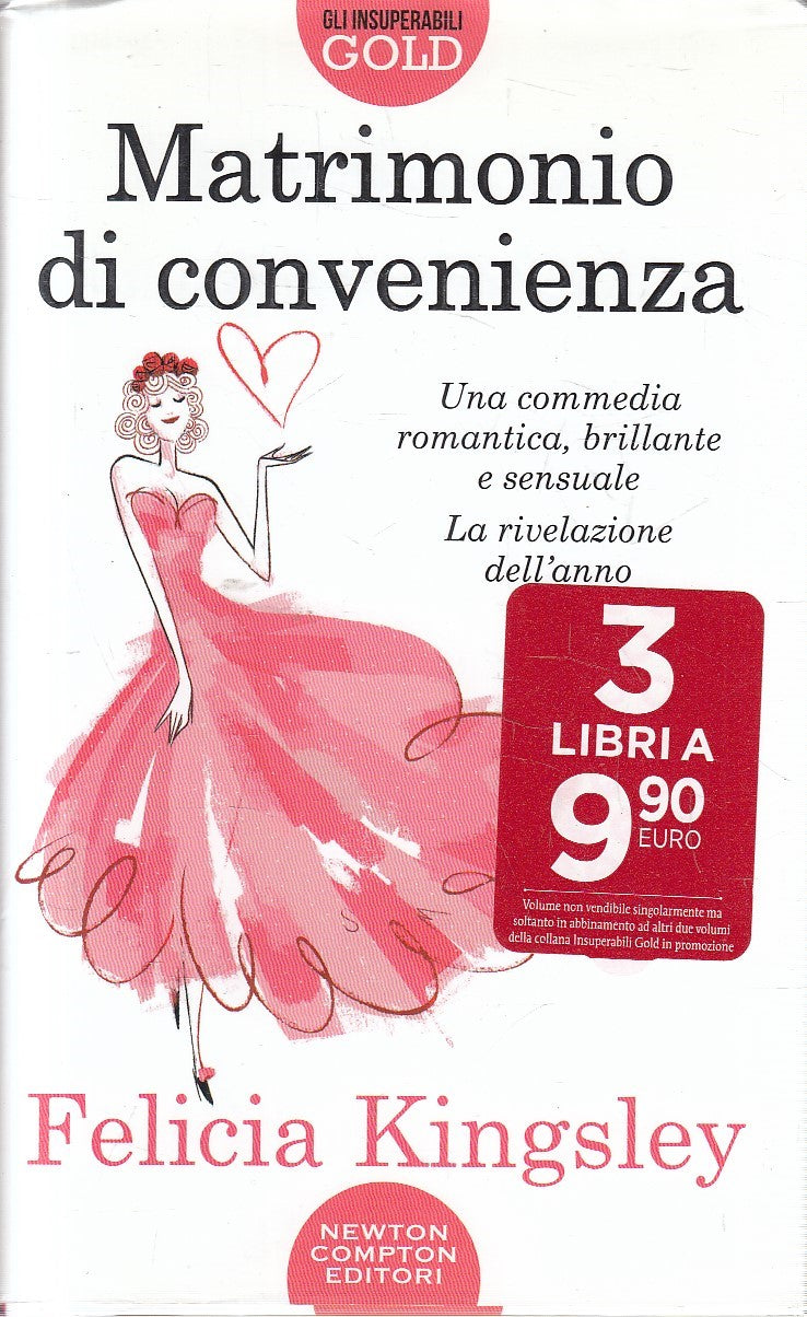LN2- MATRIMONIO DI CONVENIENZA - KINGSLEY - NEWTON INSUPERABILI GOLD- CS- JXS291