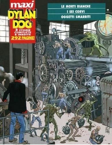 FB- DYLAN DOG MAXI N.12 LE MORTI BIANCHE -- BONELLI - 2009 - B - TBX