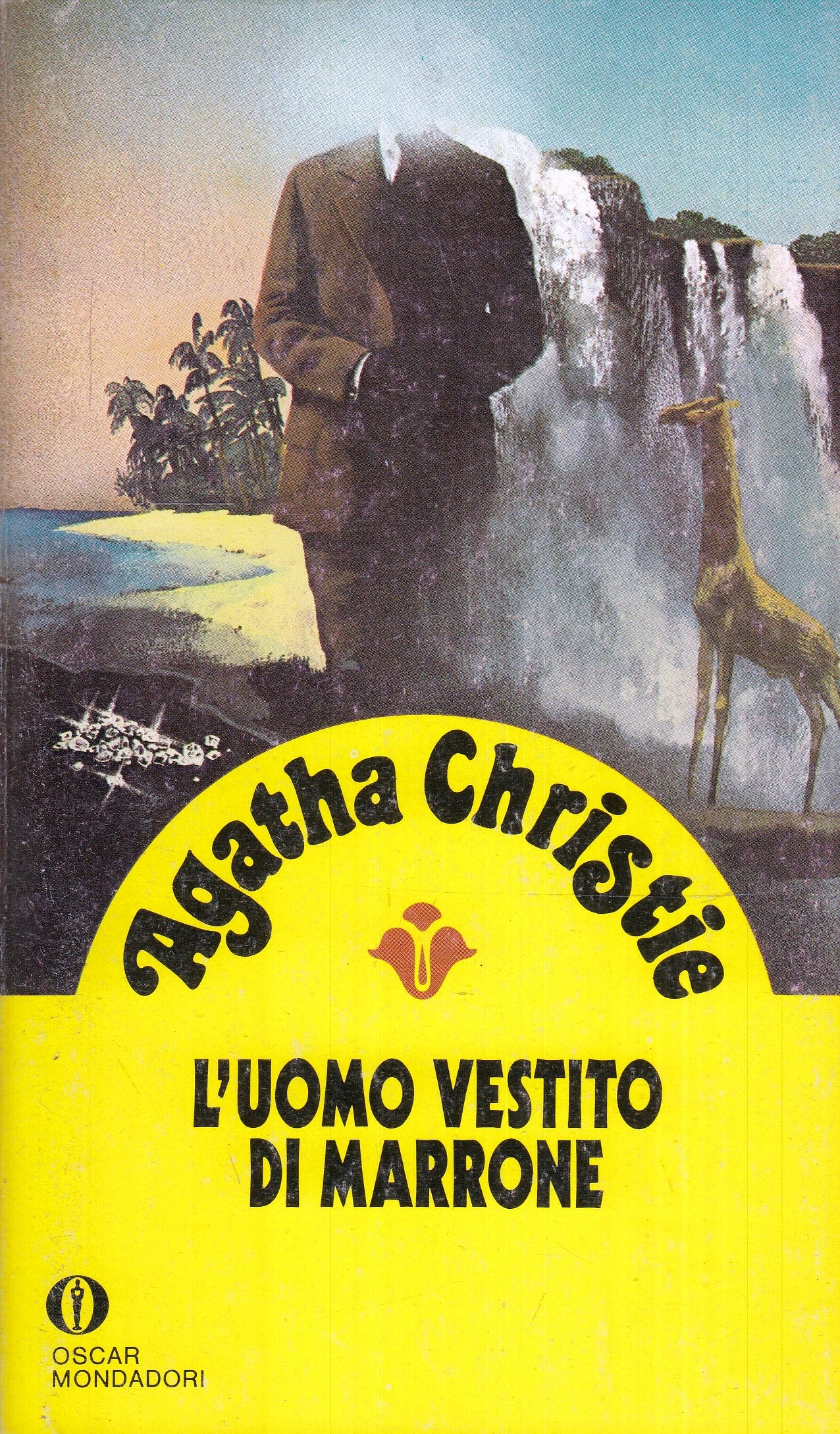 LG- L'UOMO VESTITO DI MARRONE - AGATHA CHRISTIE - OSCAR MONDADORI - B - XFS