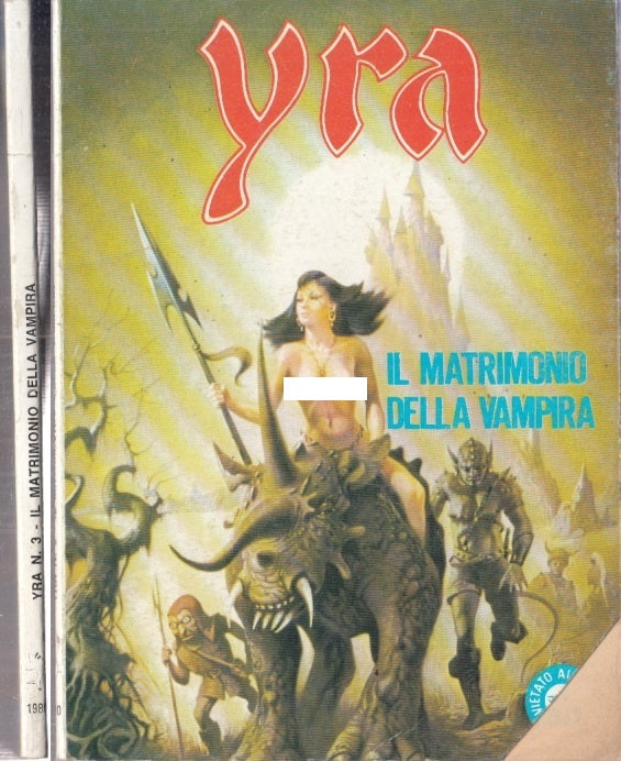 FP- YRA N.3 IL MATRIMONIO DELA VAMPIRA -- EDIFUMETTO - 1983 - B - F25