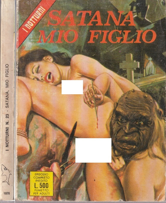 FP- I NOTTURNI N.23 SATANA MIO FIGLIO -- EDIFUMETTO - 1978 - B - F25