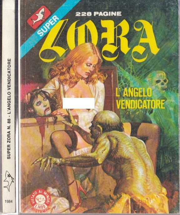 FP- SUPER ZORA N.88 L'ANGELO VENDICATORE -- EDIFUMETTO - 1983 - B - F25
