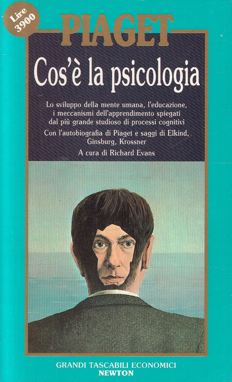 COS'E' LA PSICOLOGIA - PIAGET - GRANDI TASCABILI ECONOMICI NEWTON - JXS299