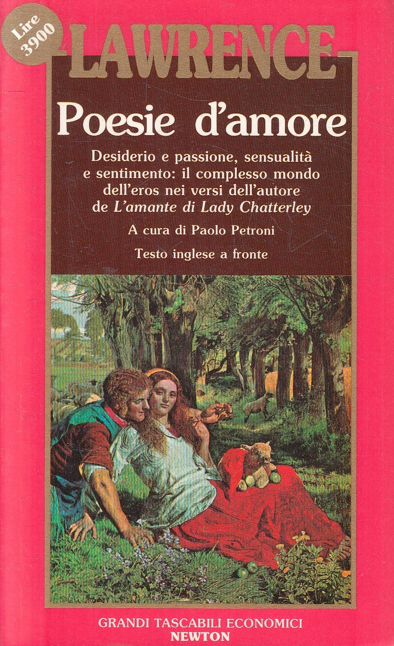 POESIE D'AMORE - LAWRENCE - GRANDI TASCABILI ECONOMICI NEWTON - JXS258